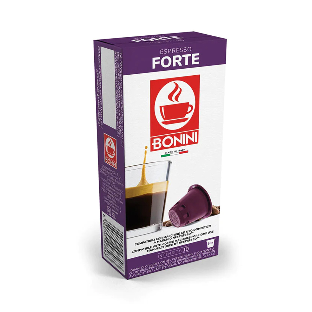 Espresso Forte Nespresso Caja X10